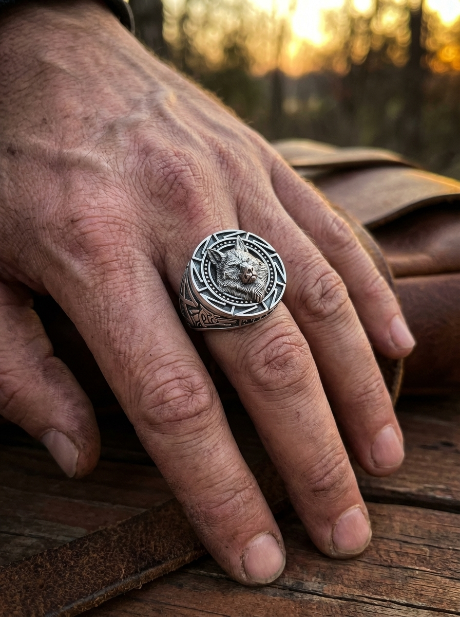 Lonewolf Norse Ring