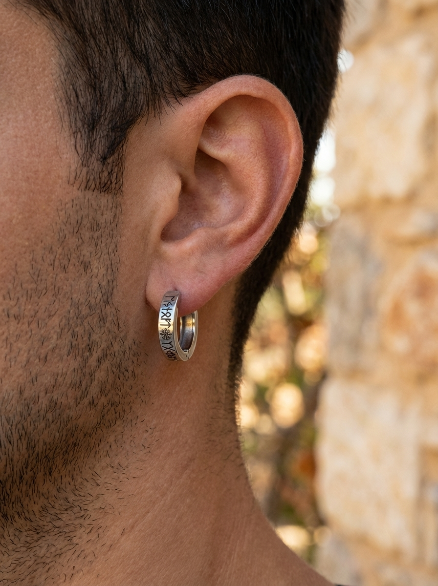 Runic Echo Earring