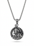 Hoplite Face Amulet