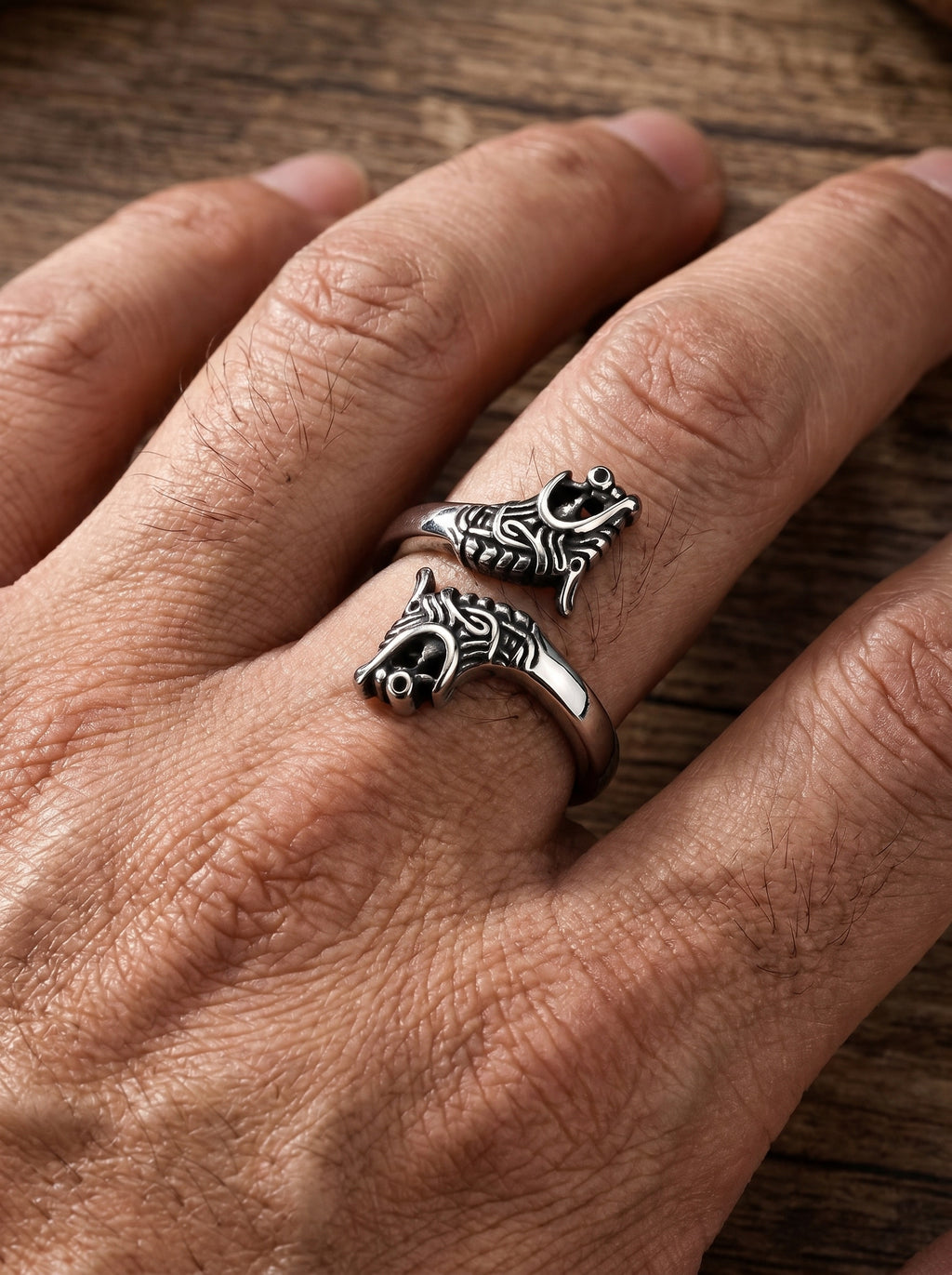Frostfang Dragon Ring